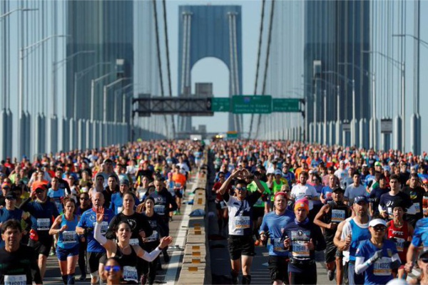 Ciudad de Nueva York celebra 50º maratón tras cancelación en 2020
