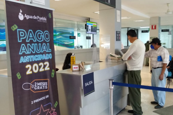 Agua de Puebla amplía por una semana promoción “2 meses gratis”