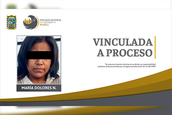 Desalmada mujer a prisión por asesinar a su hija de tan solo un año