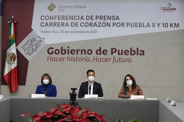 Presenta SEDIF la carrera con causa “De Corazón por Puebla”
