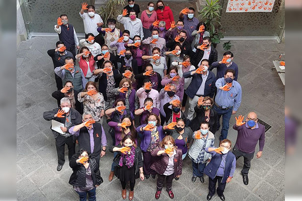 Ayuntamiento de Puebla hace 16 días de activismo contra violencia de género