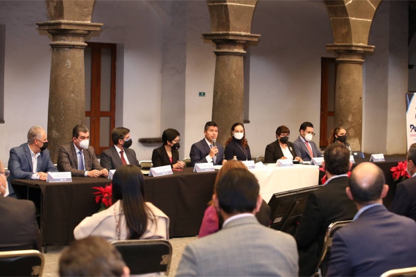 Eduardo Rivera preside instalación del Comité de Planeación para el Desarrollo Municipal