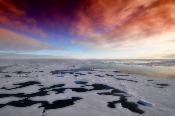 OMM reporta elevada temperatura récord en región ártica