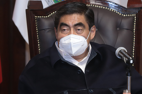 Ante ómicron, llama Miguel Barbosa a poblanos a no descuidar medidas sanitarias