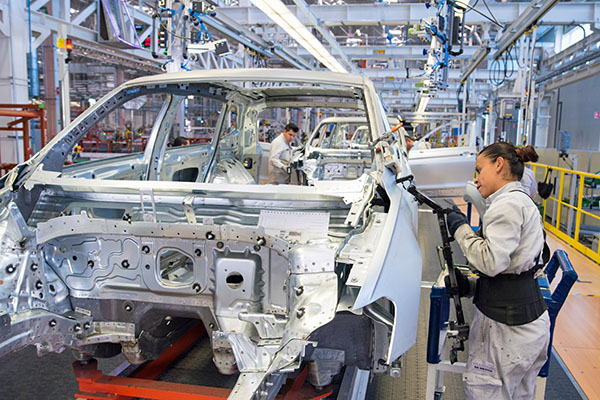 Puebla, primer lugar en producción automotriz en diciembre