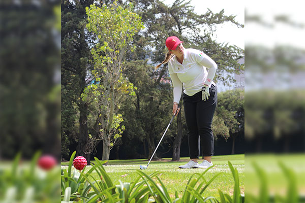 La golfista mexicana María José Martínez lidera en el Abierto Sudamericano Amateur