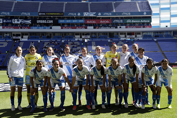 Detectan brote de COVID-19 en el Puebla Femenil
