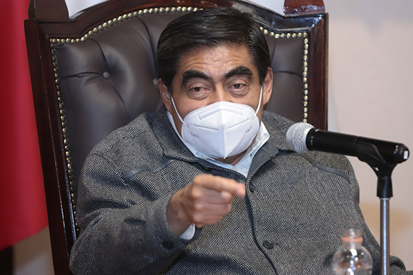 Gobierno protege a los poblanos; no permitirá instalación de mafias: Barbosa