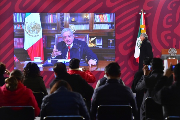 Que la pandemia va de salida, dice López Obrador tras su contagio de COVID-19
