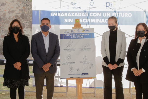 DIF de San Andrés trabaja por la inclusión laboral de mujeres embarazadas