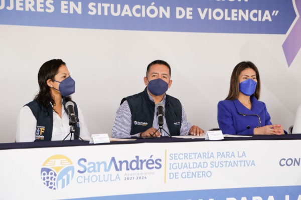 Gobierno de San Andrés presenta estrategias para atender a mujeres en situación de violencia