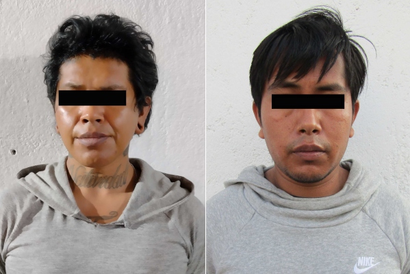 Policías municipales detienen a dos miembros de banda de asaltantes