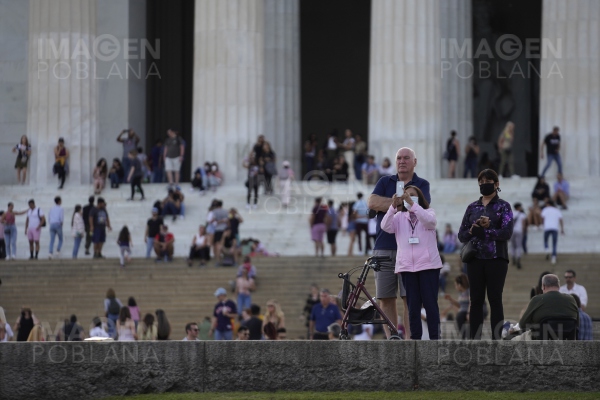 Protestan en Washington contra la vacunación obligatoria
