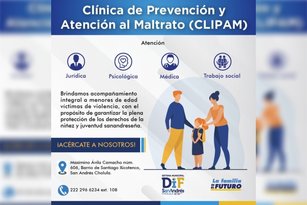 DIF de San Andrés protege a la niñez con Clínica de Prevención y Atención al Maltrato