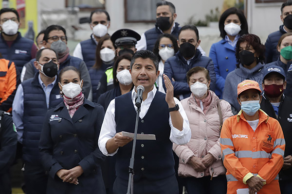 Presenta Eduardo Rivera informe de 120 días de gobierno