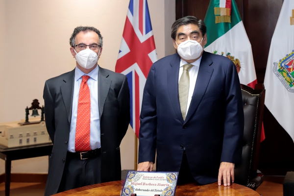 Gobierno de Puebla respalda la política exterior del gobierno federal: Miguel Barbosa