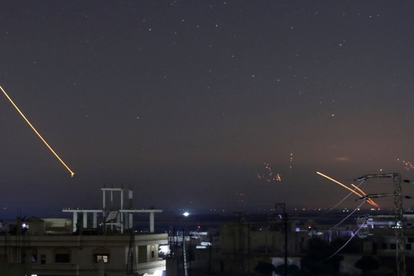 La defensa antiaérea de Siria repele ataques en Damasco