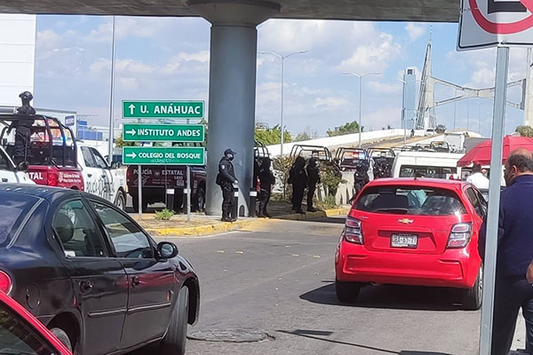 Operativo contra Ruta 54-A genera intensa movilización policial
