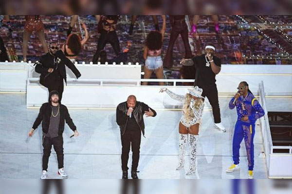 La increíble suma que cobraron Eminem, Snoop Dogg y 50 Cent por estar en el Super Bowl