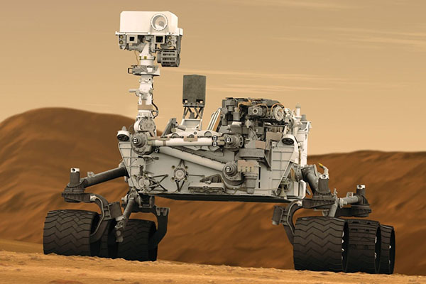 “Curiosity”, el robot que explora Marte, tiene las ruedas rotas