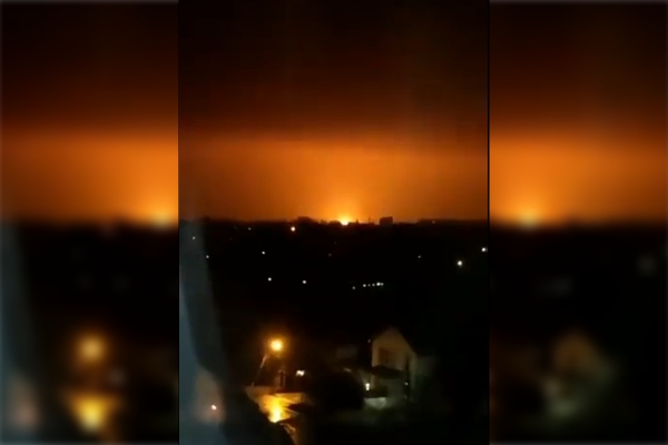 Se produce otra potente explosión al este de Ucrania, ahora en Lugansk