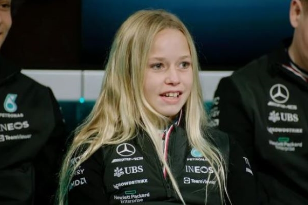 Mercedes ficha a una niña de 11 años como promesa para Fórmula 1