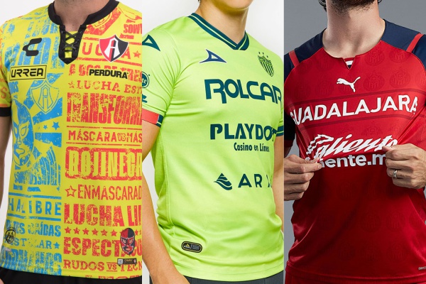 Liga MX cambia la pulcritud en uniformes por atuendos grotescos