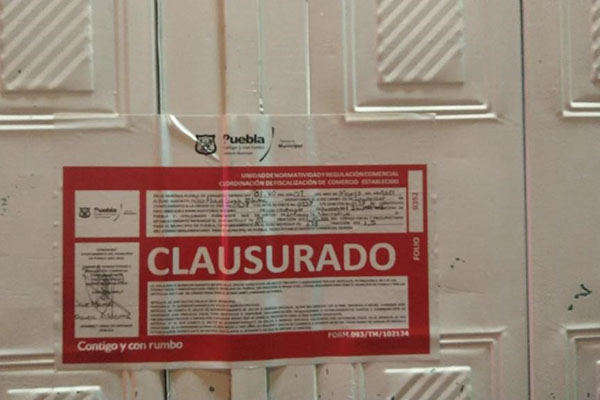 Clausuran establecimiento junto al Rastro Municipal por descargas contaminantes
