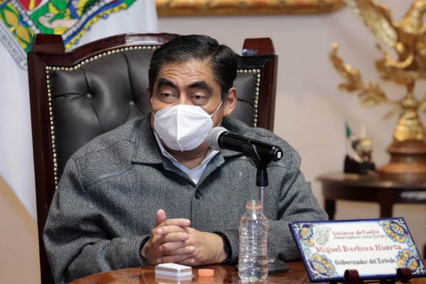 Gobierno estatal proveerá de alarmas sísmicas a los municipios: Miguel Barbosa