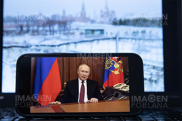 “Un teatro de lo absurdo” la posición de Occidente sobre Ucrania: Putin