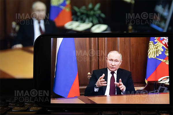 EU cree que Putin está decidido a "dominar y controlar" Ucrania