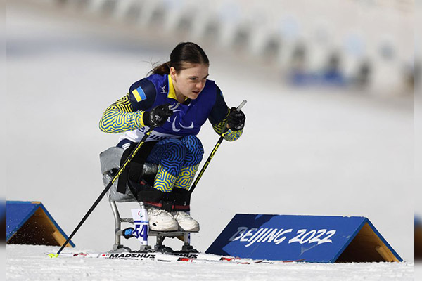 Atleta paralímpica ucraniana compite tras la captura de su padre por tropas rusas