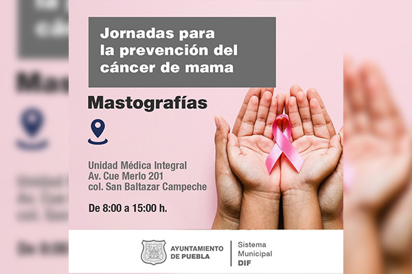 SMDIF ofrece mastografías gratuitas a mujeres de 40 a 60 años