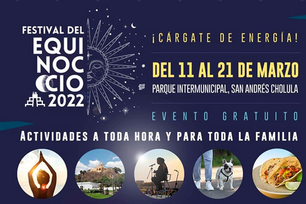 San Andrés Cholula invita al Festival de Equinoccio 2022