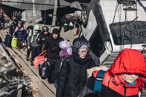 La ONU estima en unos 3 millones la cifra de refugiados ucranianos