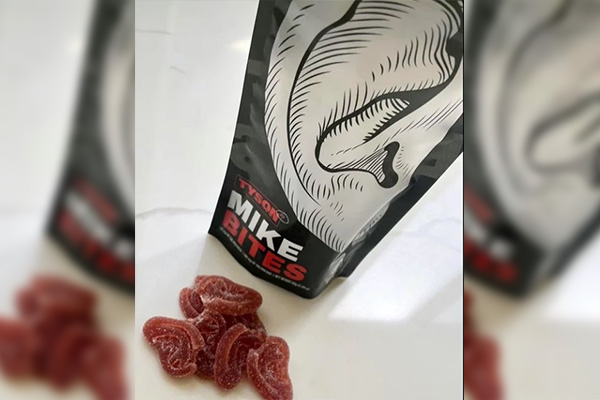 Mercadotecnia pura: Mike Tyson lanza gomitas de cannabis con forma de oreja