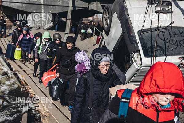 EU registra 1,300 personas salidas de Ucrania pidiendo asilo desde México