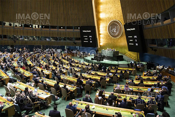 La ONU quiere arreglar el conflicto en Ucrania votando proyectos