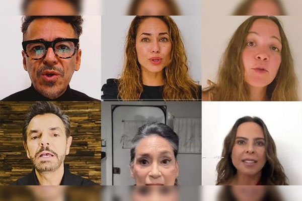 Famosos se unen en un mensaje contra la construcción del Tren Maya