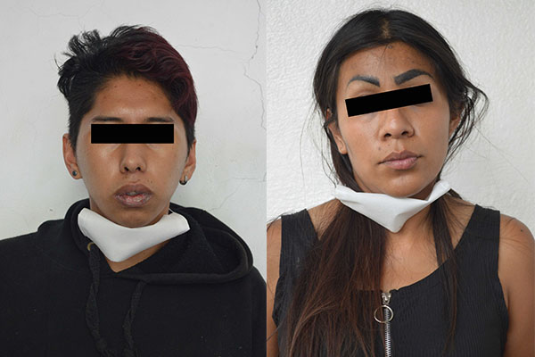 Caen dos jóvenes en posesión de varias dosis de droga
