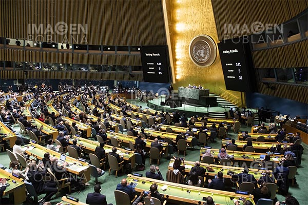 Asamblea General de la ONU aprueba resolución respaldada por occidente sobre Ucrania