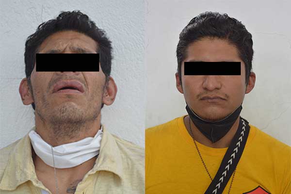 Caen dos ladrones de casa habitación
