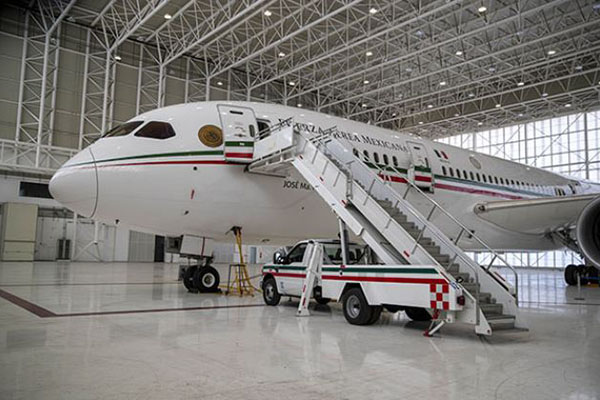 Avión presidencial será rentado para bodas, XV años y cumpleaños