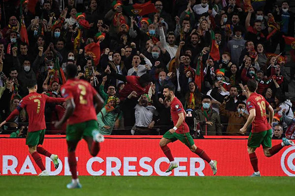 CR7 se emociona hasta las lágrimas tras pase de Portugal a Qatar 2022