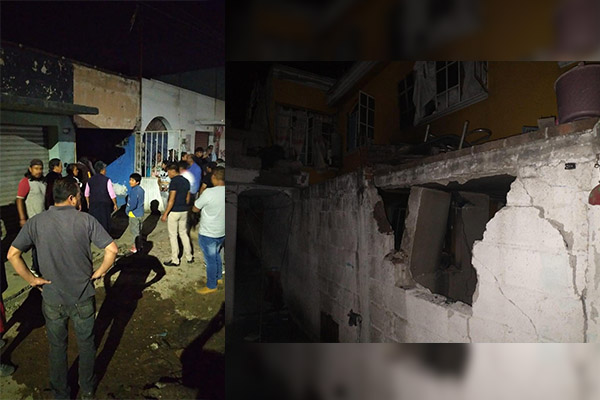Explosión por acumulación de gas deja cinco heridos