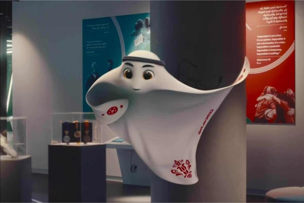 La’eeb, la mascota de Qatar 2022 que busca atraer aficionados de todas las edades