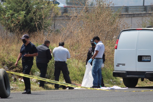 Hombre de apariencia indigente muere aparentemente atropellado