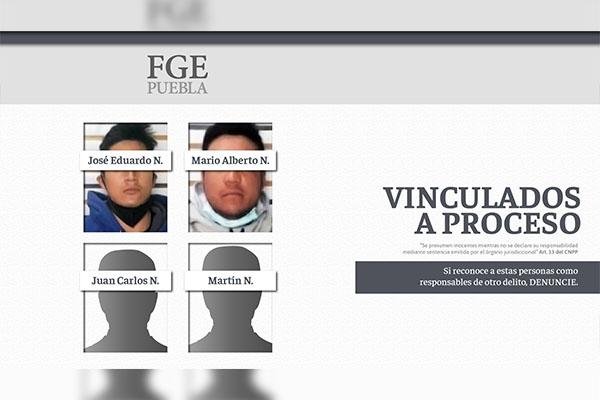 Vinculan a proceso a cuatro homicidas