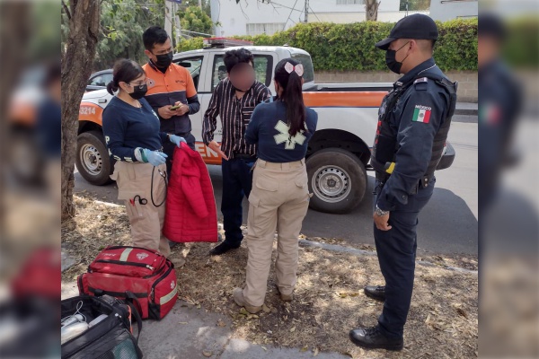 Policía Municipal reúne con su familia a hombre desaparecido hace más de tres meses