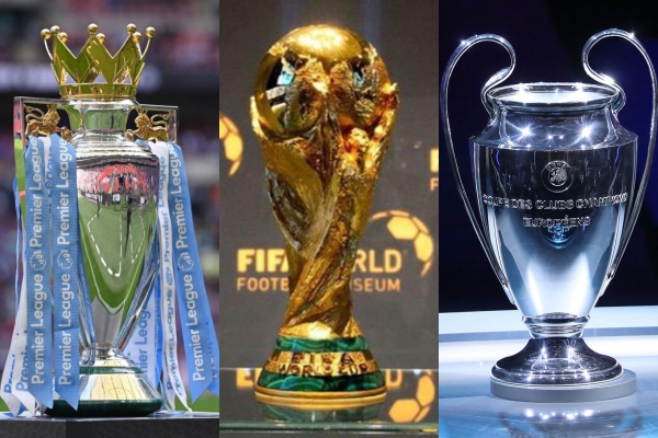 La Copa del Mundo y otros hermosos trofeos del deporte